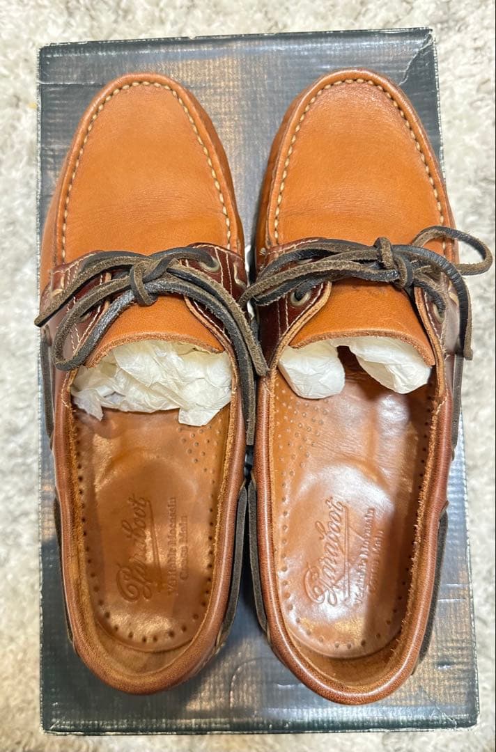 美品】Paraboot / パラブーツ デッキシューズ BARTH MARINE