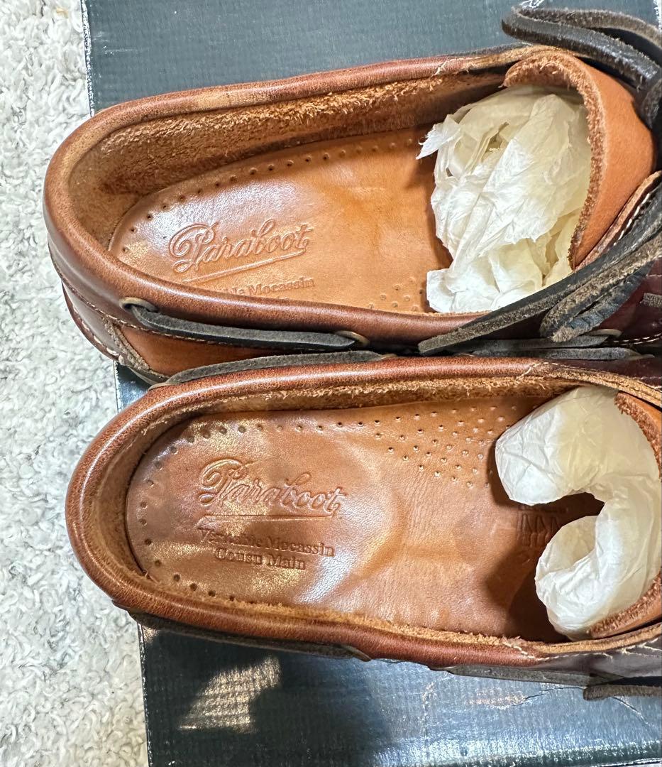 美品】Paraboot / パラブーツ デッキシューズ BARTH MARINE