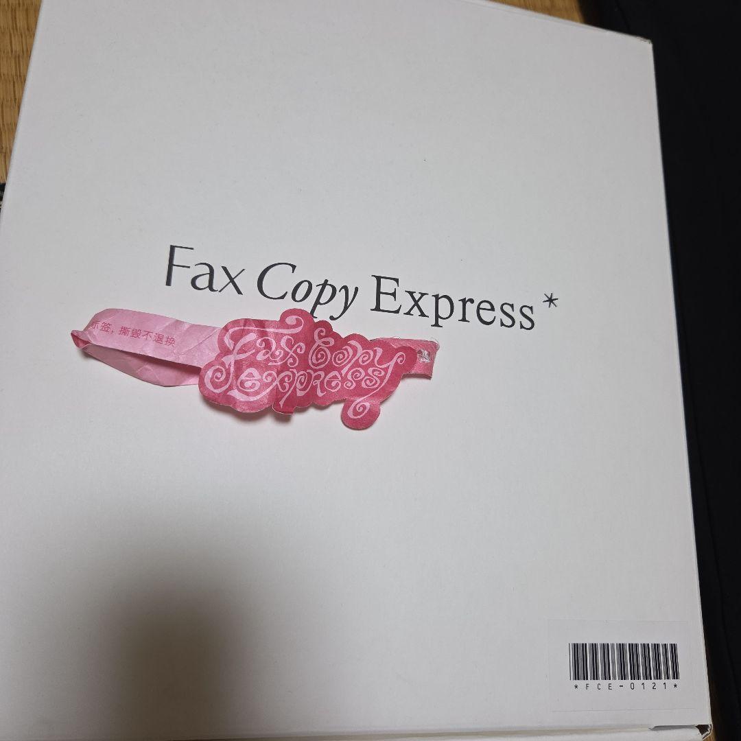 fax copy express ワイドスラックス　黒 fax