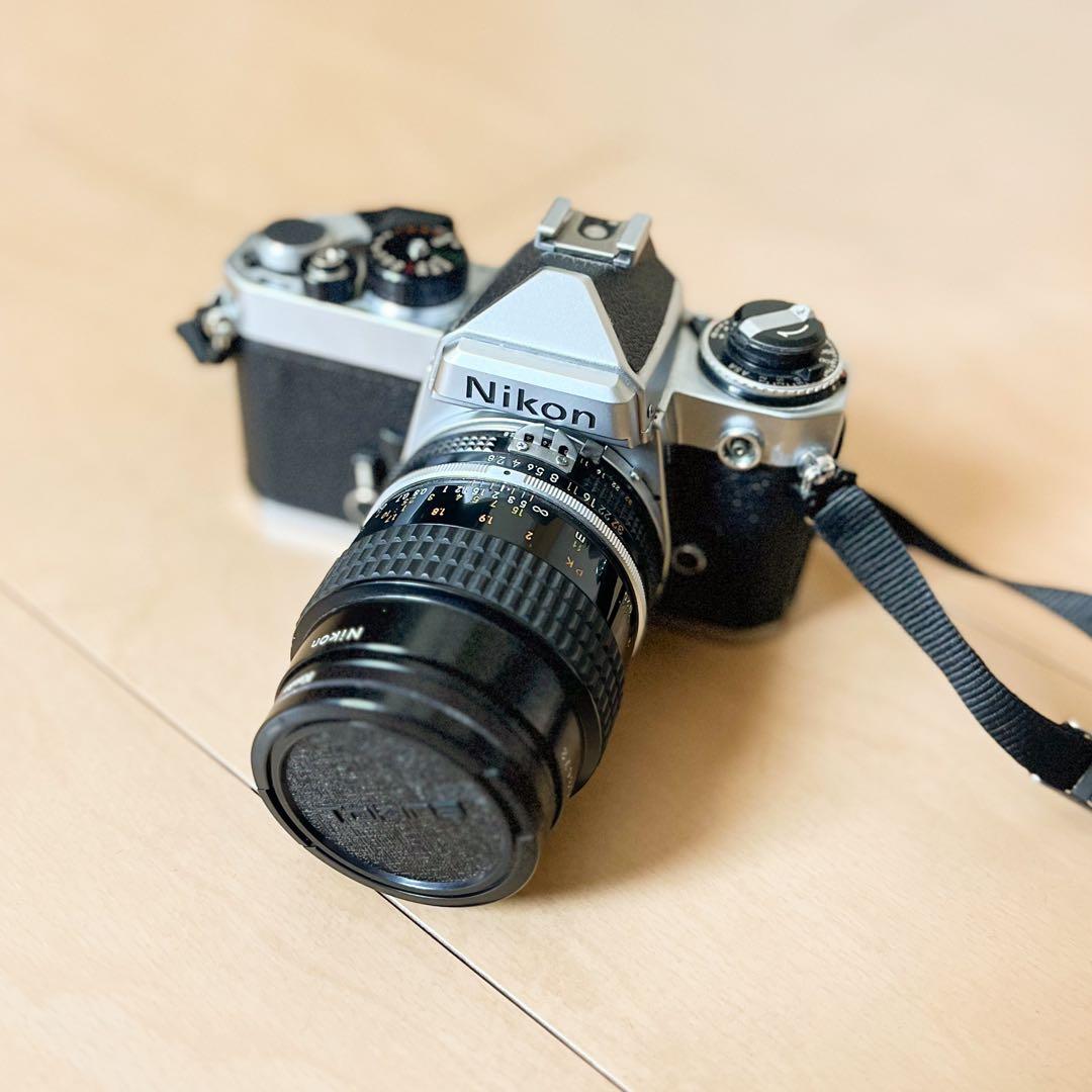 Nikon 一眼レフ フィルムカメラ 55mm レンズ付き