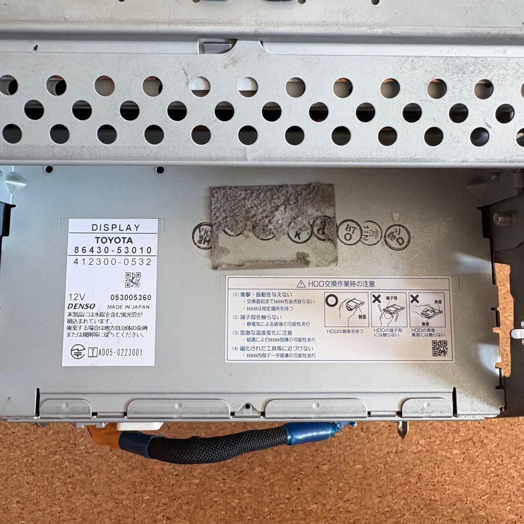 【現状品】レクサス IS250 マルチモニター 86430-53010