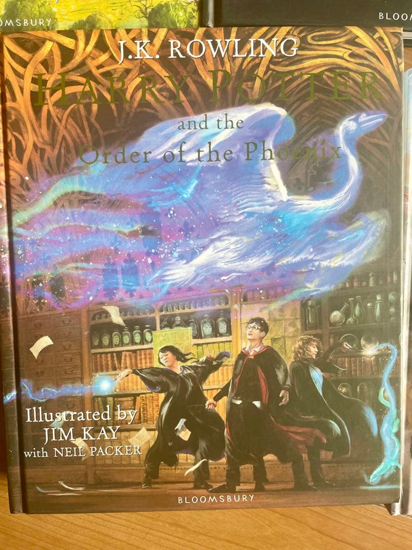 Harry Potter イラスト記念版 5冊セットハードカバー ハリーポッター