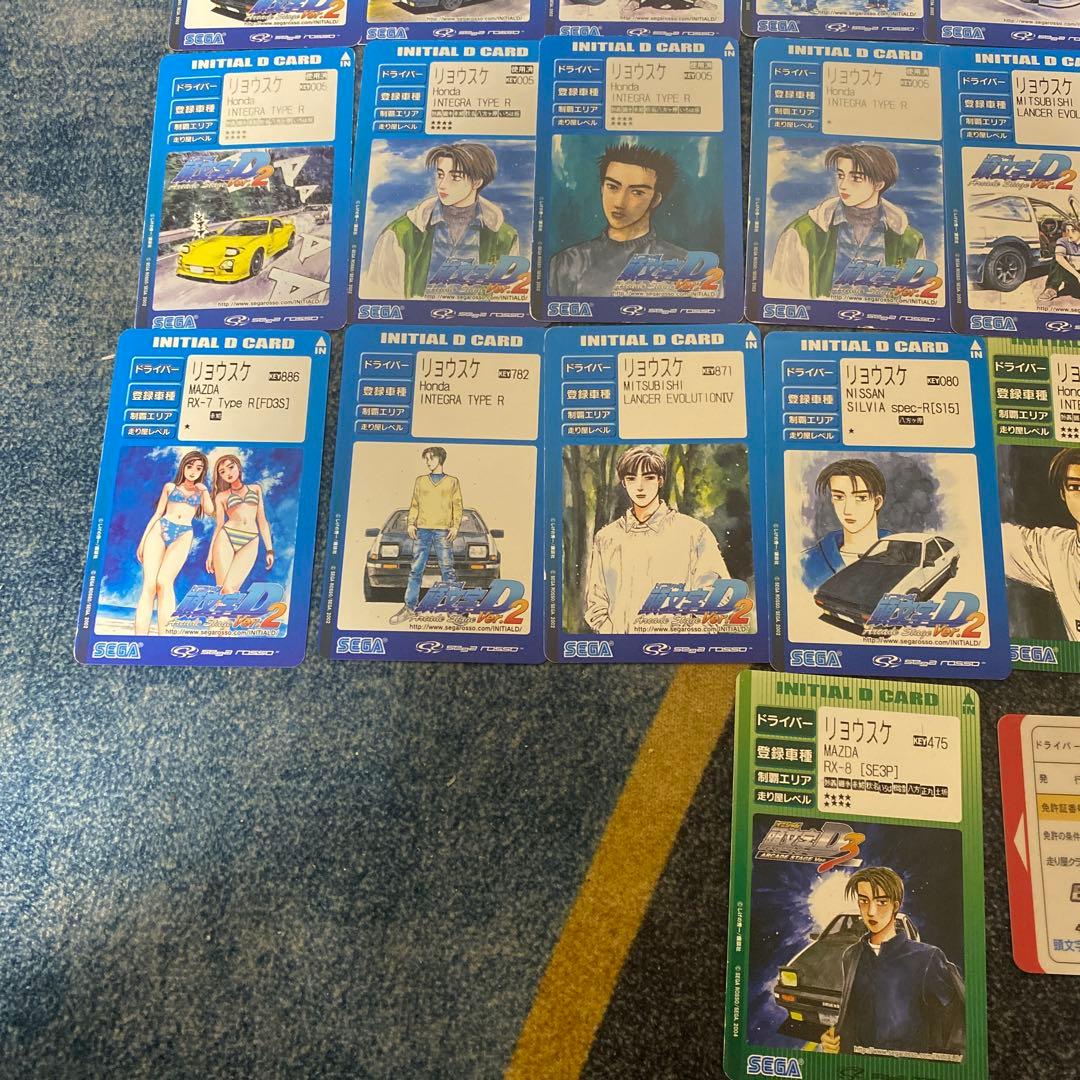 頭文字D アーケードゲームカードセット 全38枚