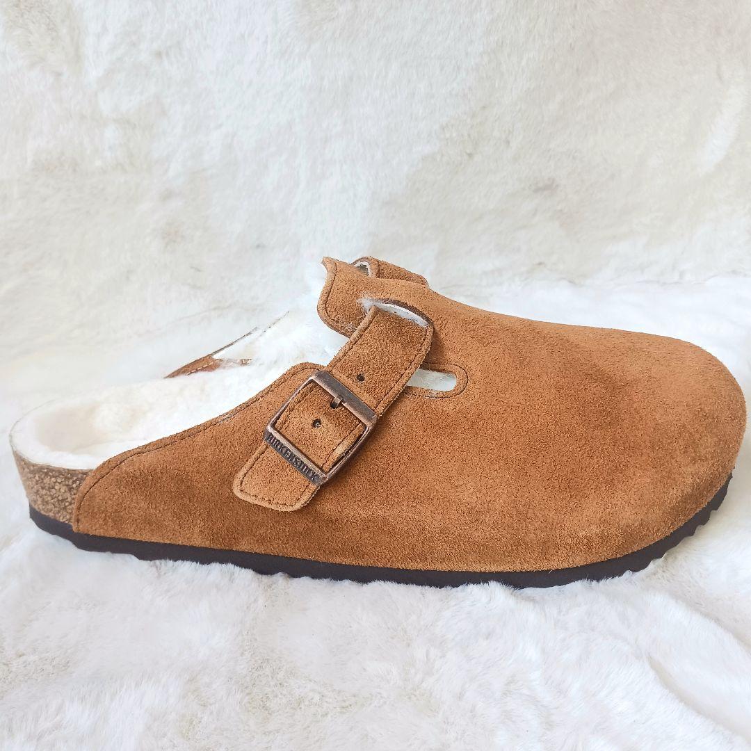 未使用 BIRKENSTOCK シアリング　スリッポン　ボアサンダル　28cm