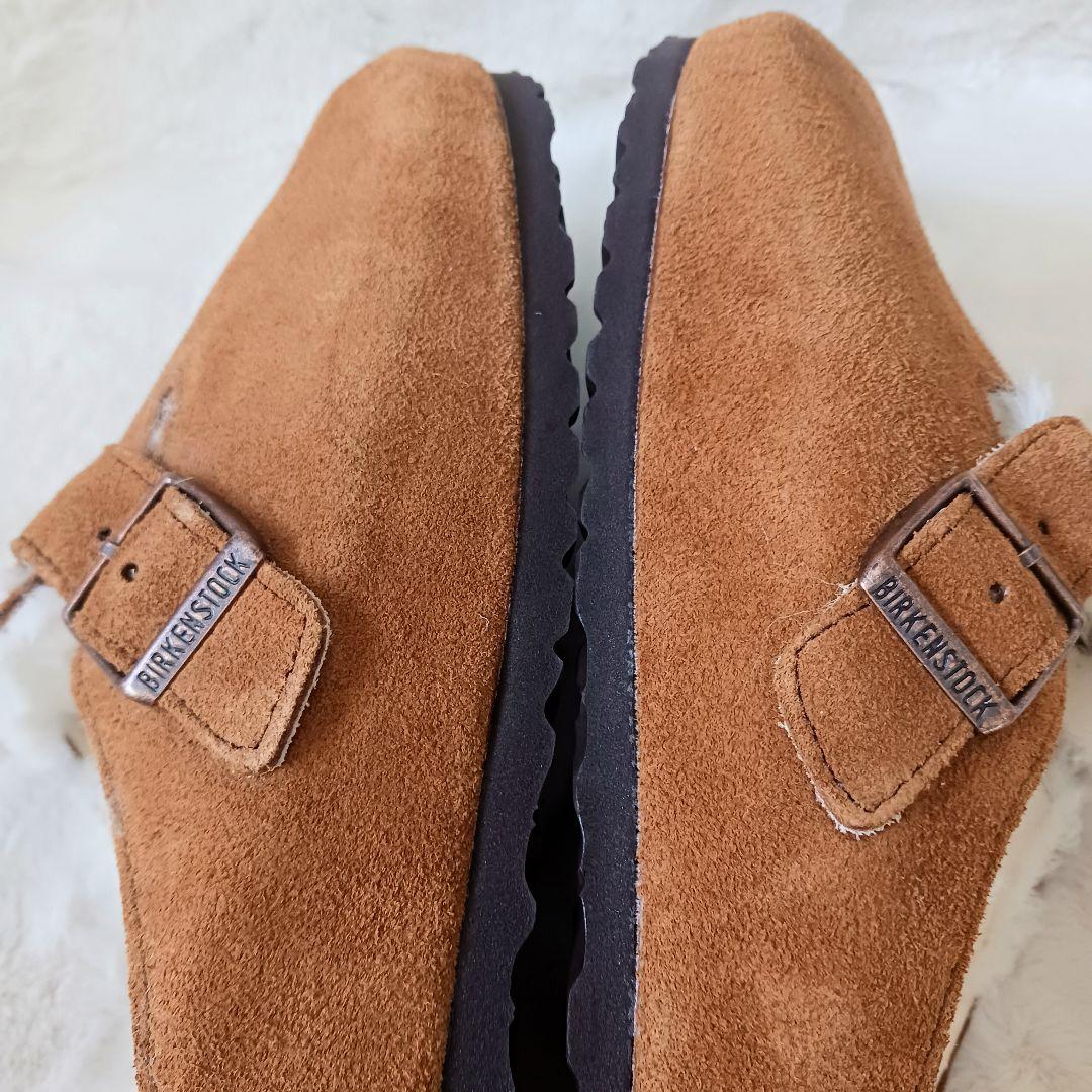 未使用 BIRKENSTOCK シアリング　スリッポン　ボアサンダル　28cm
