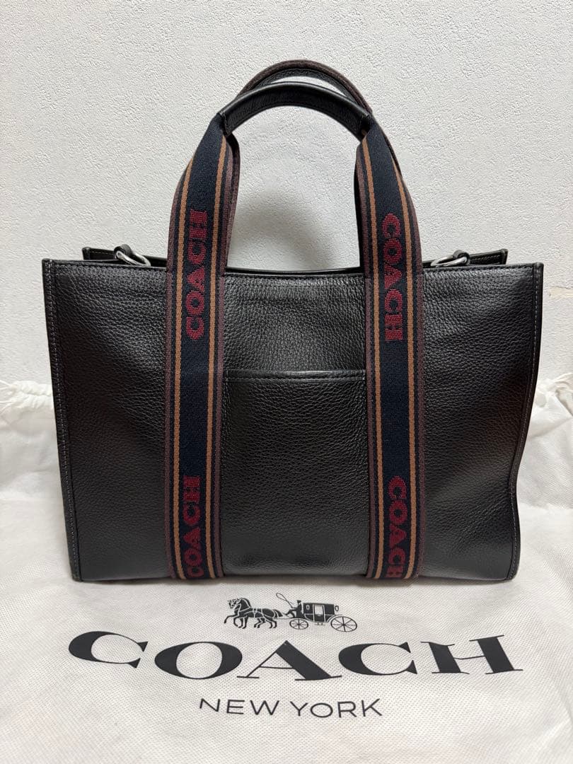 COACH ブラック トートバッグ