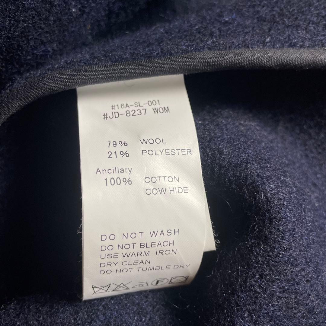 XL（42）相当　DANTON ダントン ウールモッサ コート JD-8237