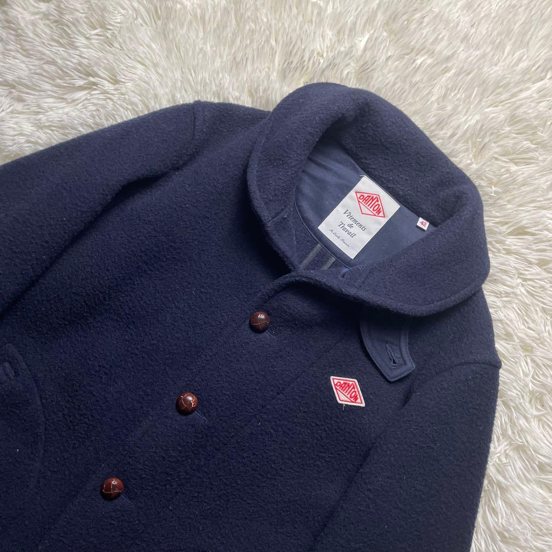 XL（42）相当　DANTON ダントン ウールモッサ コート JD-8237