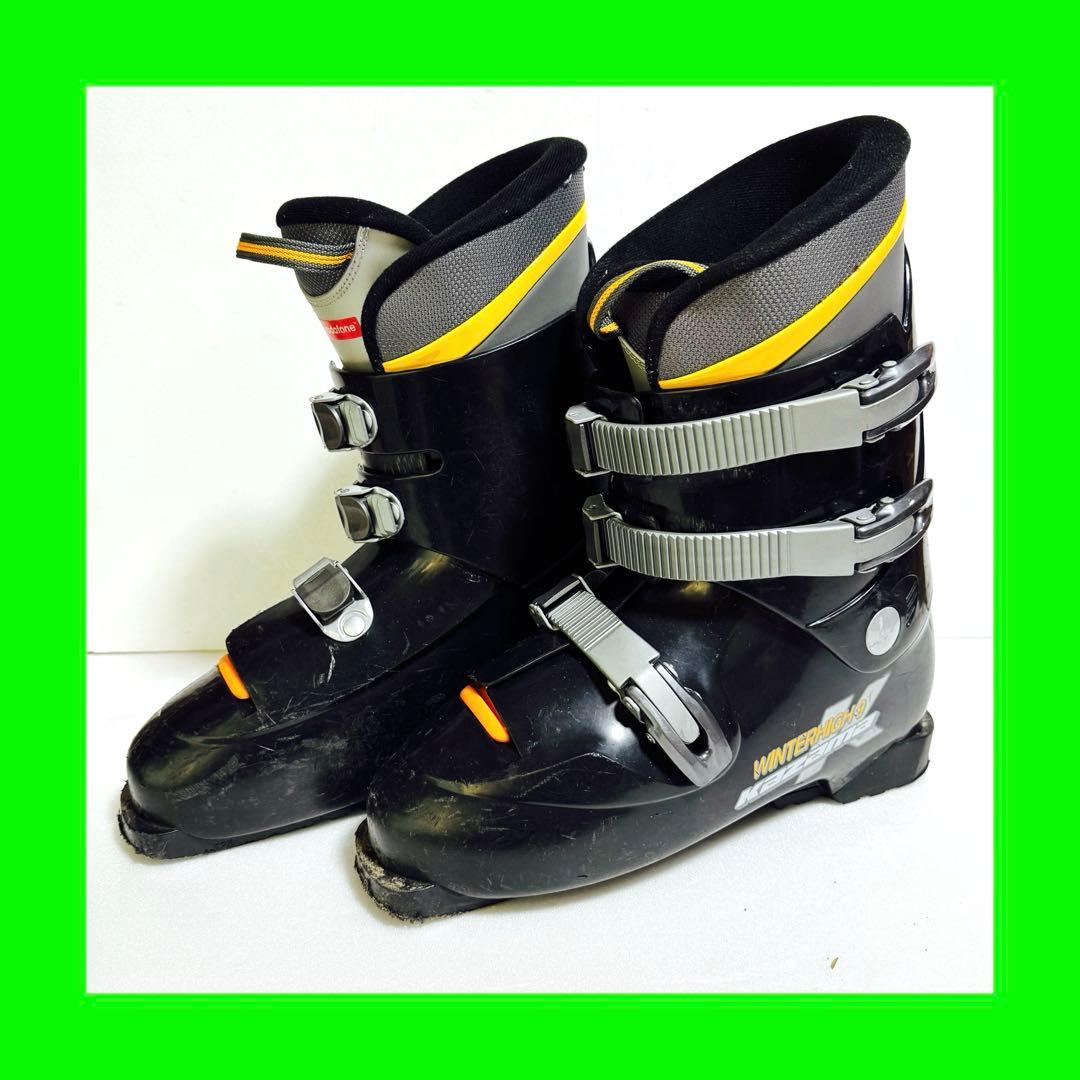 軽量28cmスキーブーツKAZAMA winterhigh9黒色ブラック　初心者