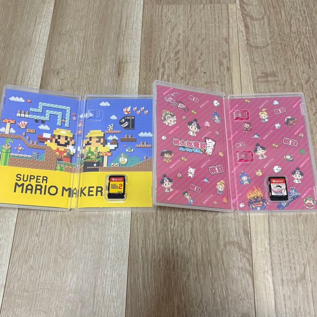 NintendoSwichゲームソフト付き【ストラップ、クロス未使用】