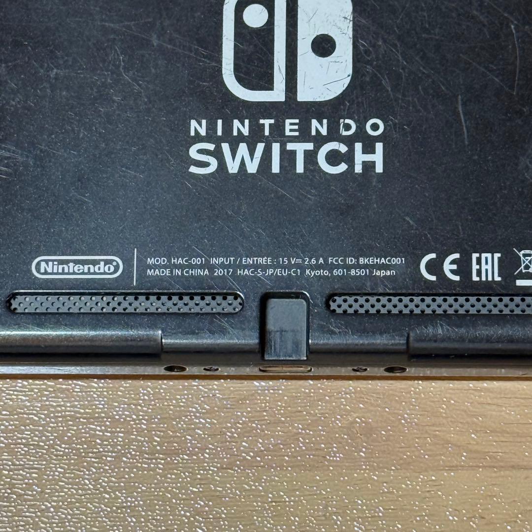 6-272【ジャンク】Switch 本体 旧型