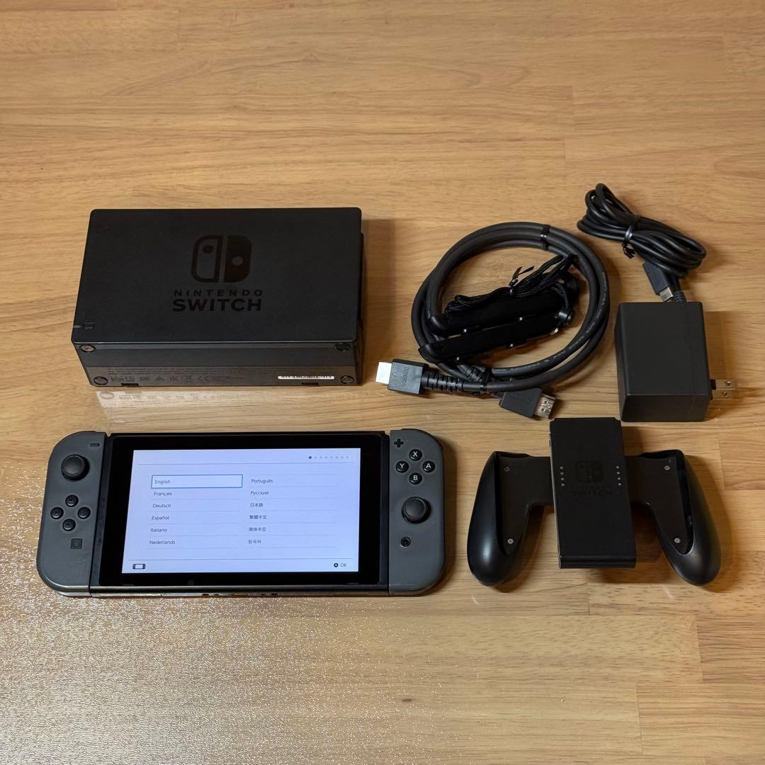 6-272【ジャンク】Switch 本体 旧型