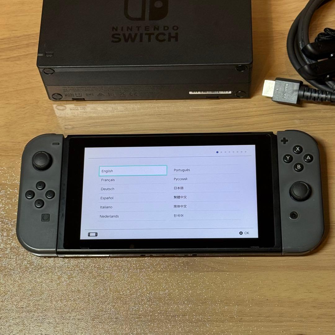 6-272【ジャンク】Switch 本体 旧型