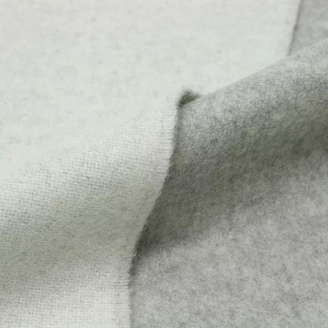 LOEWEバイカラー スカーフ ウール&カシミヤ / マフラー ストール