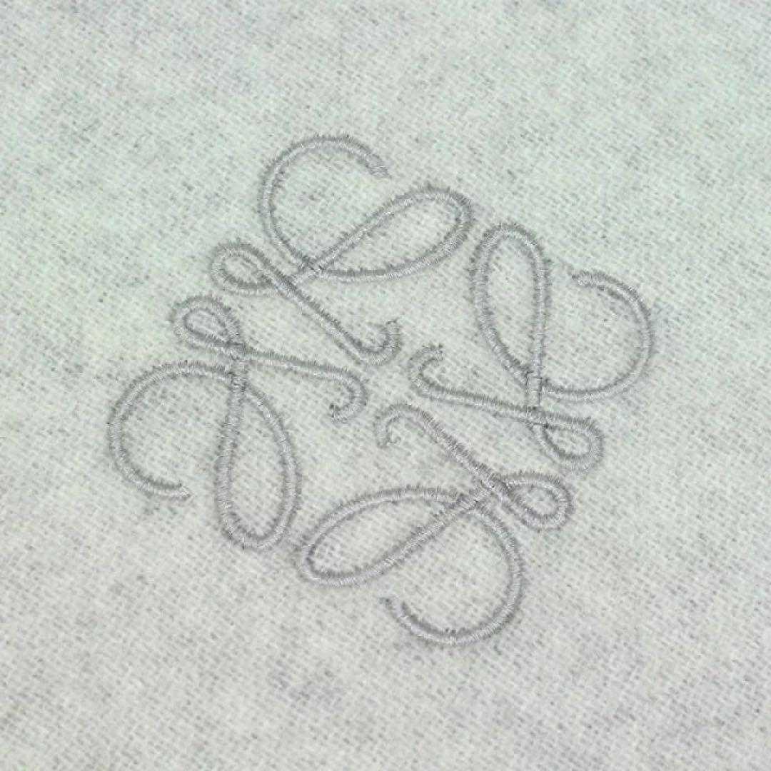 LOEWEバイカラー スカーフ ウール&カシミヤ / マフラー ストール