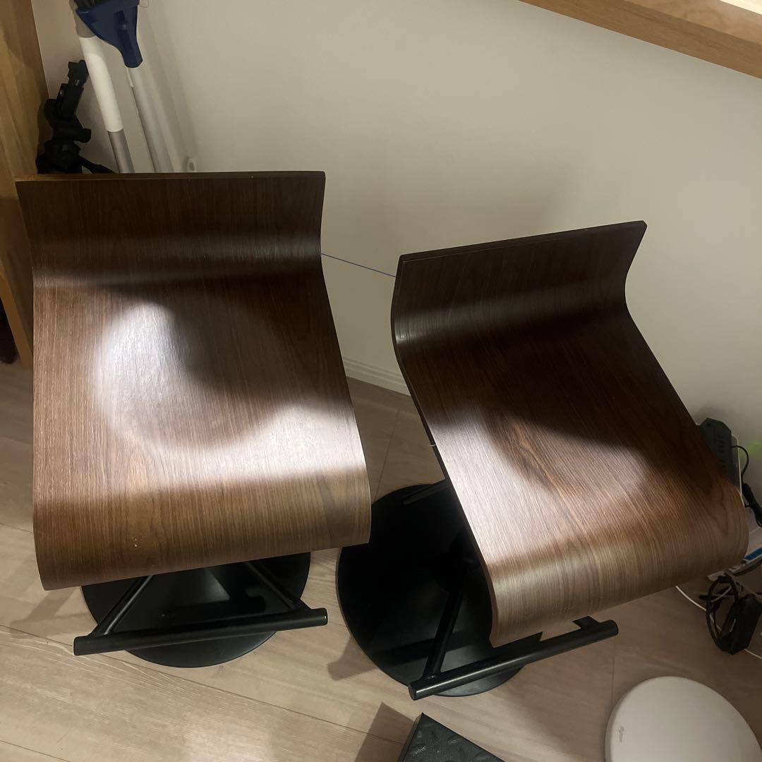 ニトリ　昇降式カウンターチェア　2脚セット