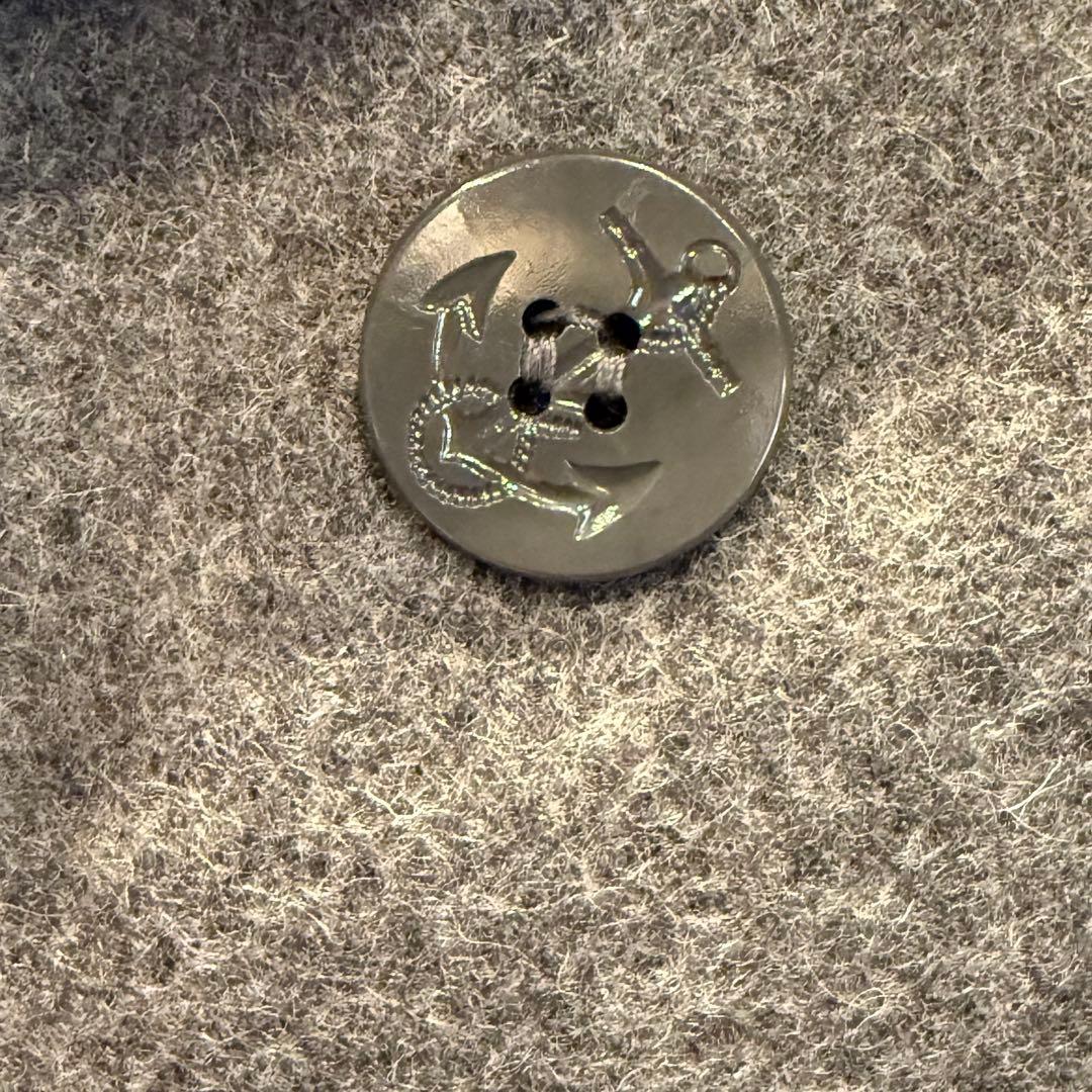 未使用タグ付き【Schott】740N ウール ピーコート USA製 38