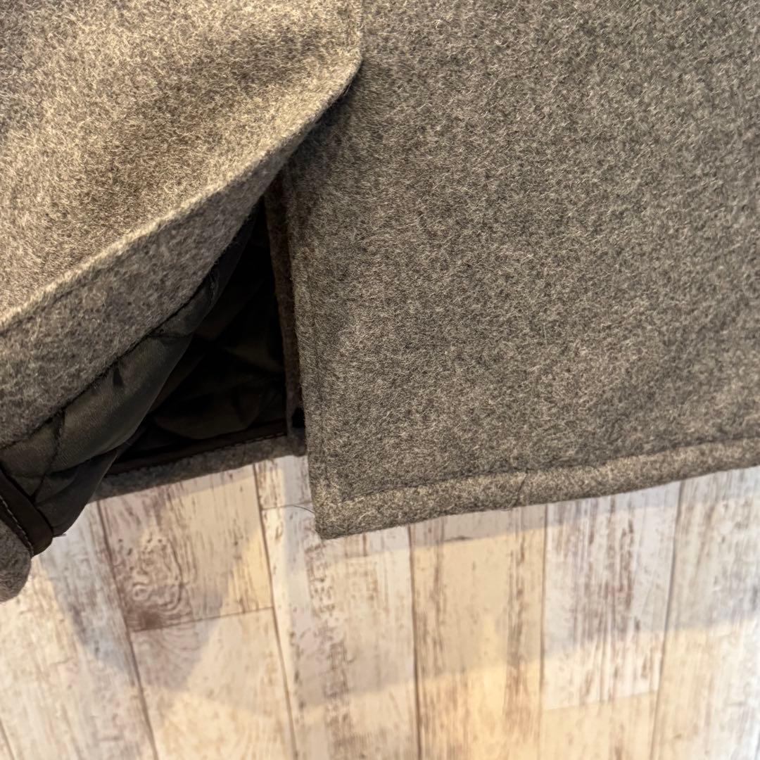 未使用タグ付き【Schott】740N ウール ピーコート USA製 38