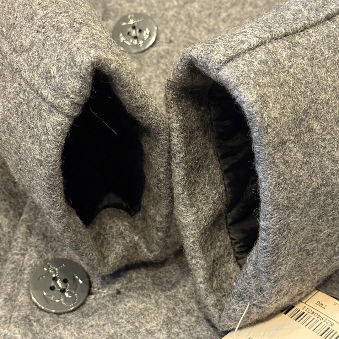 未使用タグ付き【Schott】740N ウール ピーコート USA製 38