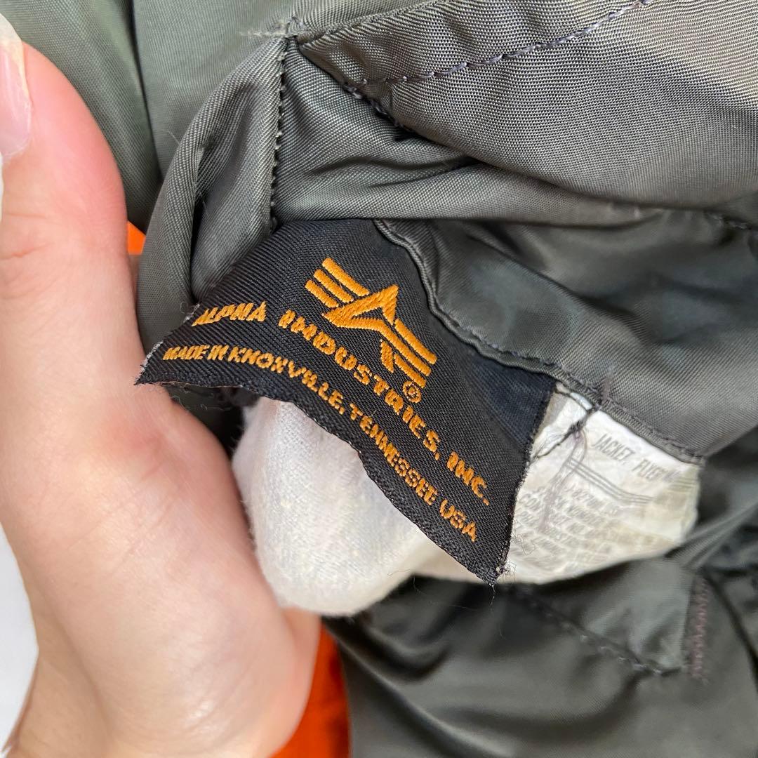 ALPHA INDUSTRIES⭐️MA-1 フライトジャケット USA製　M