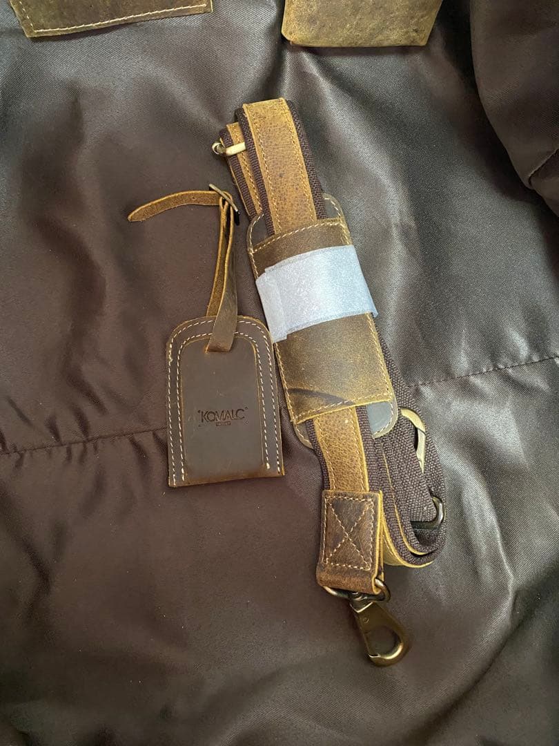 【美品】　牛革 KOMALC　ボストンバック