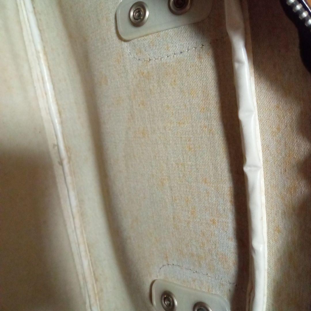 K*M様 asics TIGER エナメル ボストンバッグ ネイビー　ヴィンテー