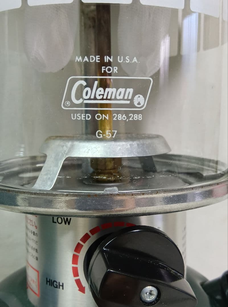 Coleman コールマン ツーマントルランタン　ケース付 286,288