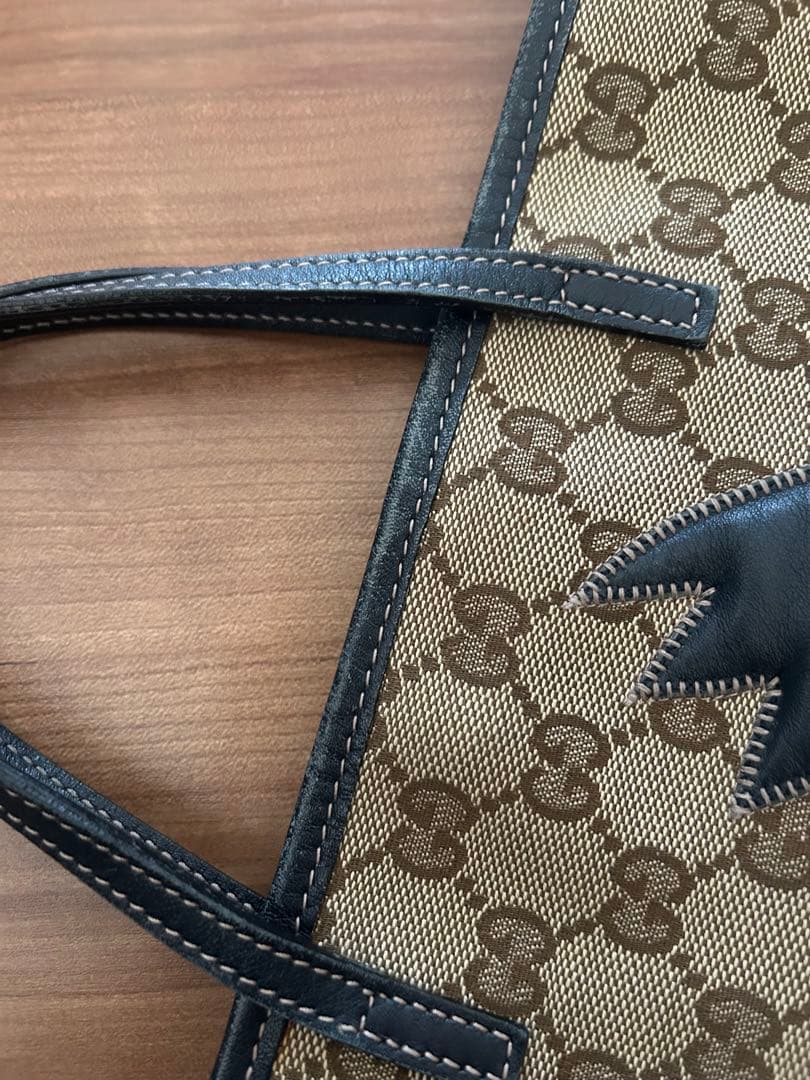 GUCCI キッズトート　ネイビー　パパガッロ　ミニトート