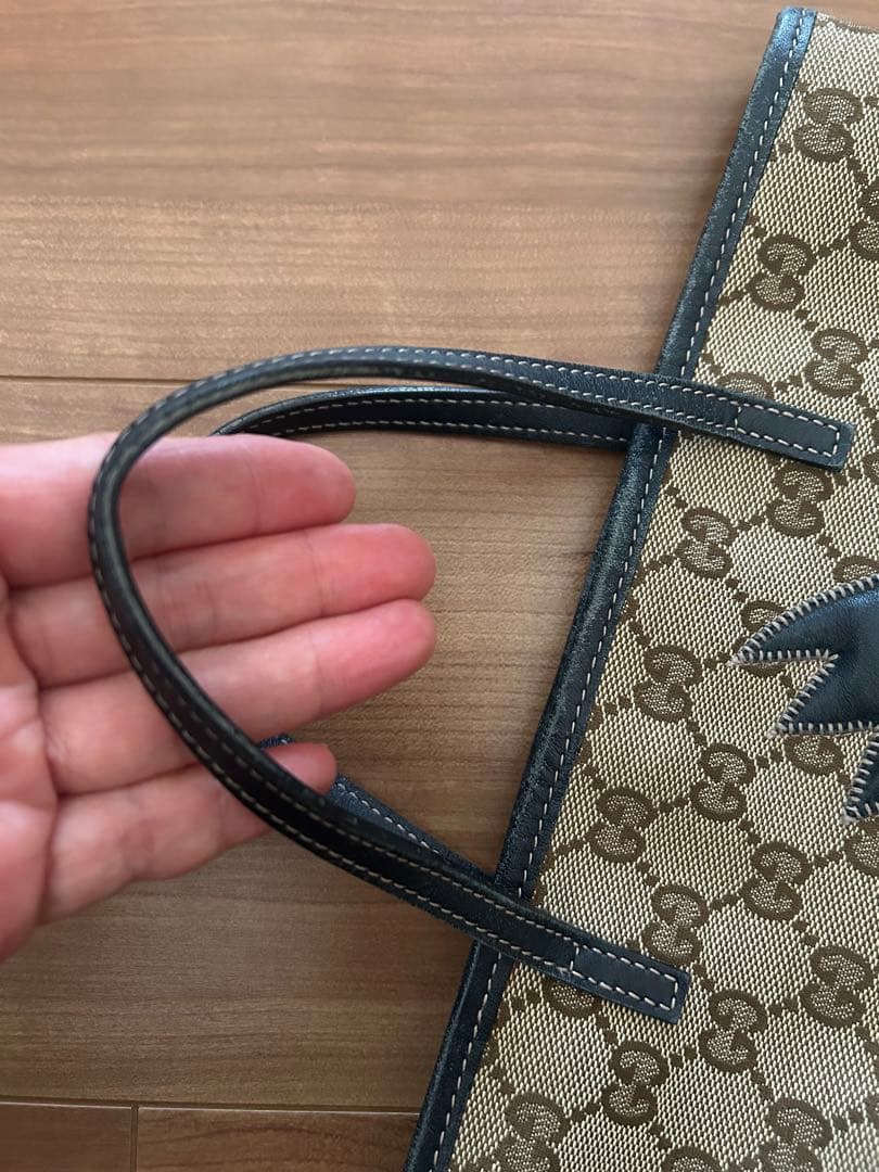 GUCCI キッズトート　ネイビー　パパガッロ　ミニトート