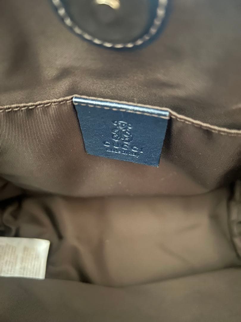 GUCCI キッズトート　ネイビー　パパガッロ　ミニトート