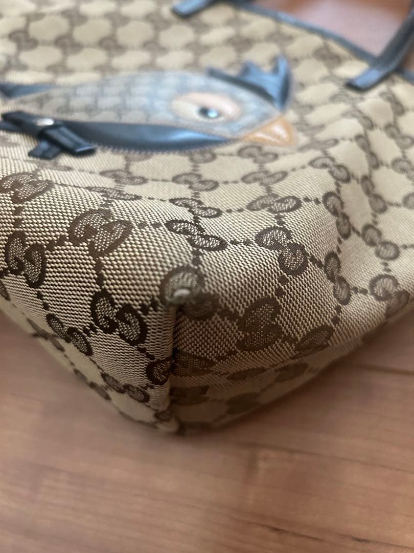 GUCCI キッズトート　ネイビー　パパガッロ　ミニトート