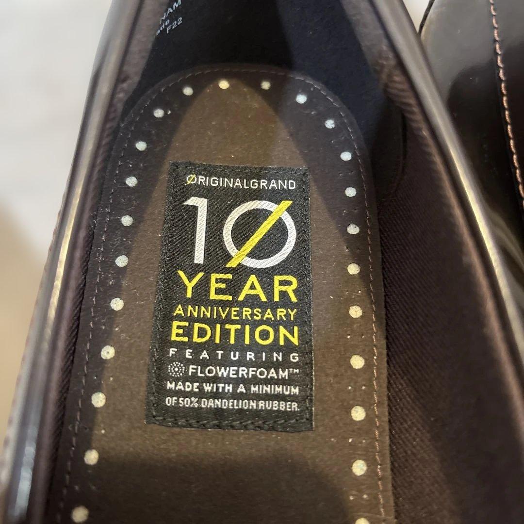 極美品　COLEHAAN タッセルローファー 茶色25.0CM