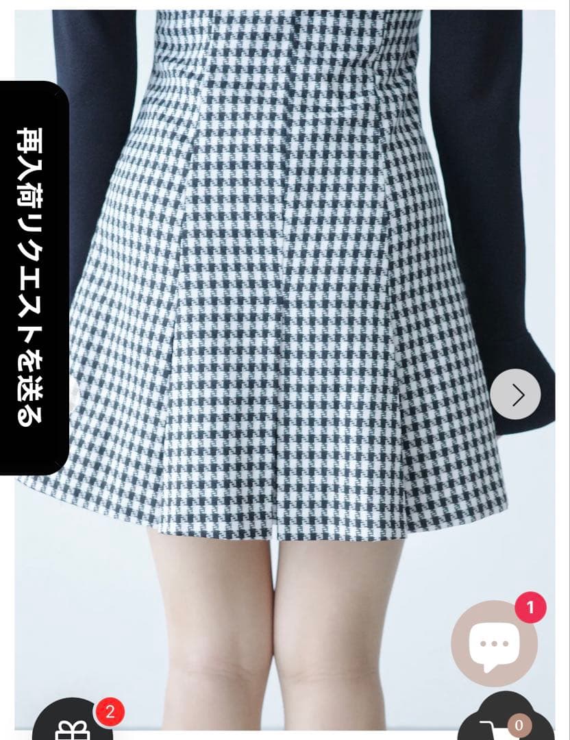 ワンピース Randy Houndstooth ensemble