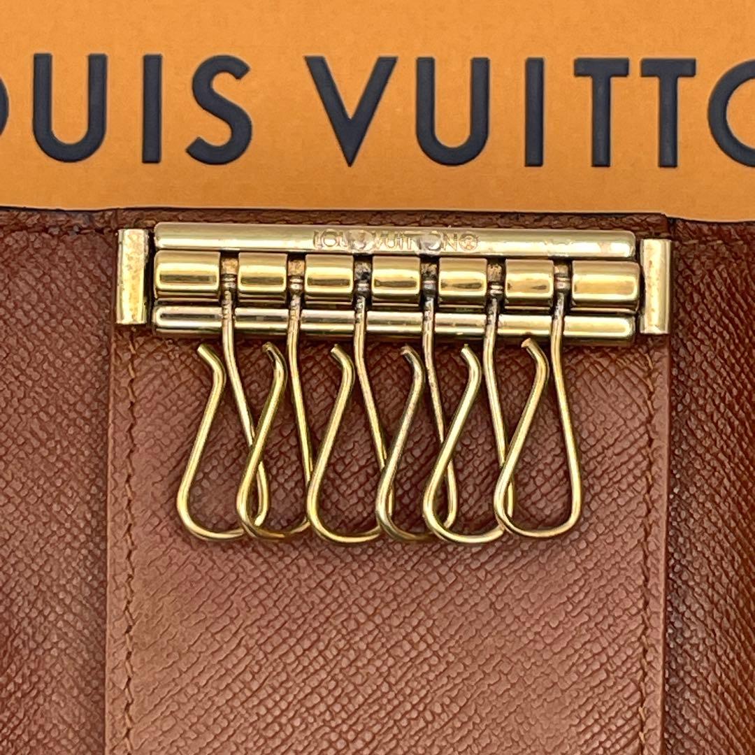 ルイヴィトン ミュルティクレ6 モノグラム 6連キーケース 丁寧仕上げ ✨