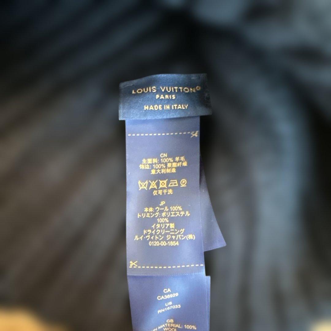 LOUIS VUITTON ルイヴィトンビーニー・オンリー ウールノワール黒