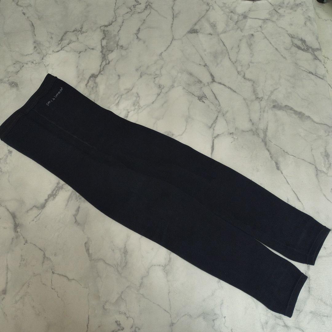 peu à beauté ブラック レギンスサポーター Mサイズ