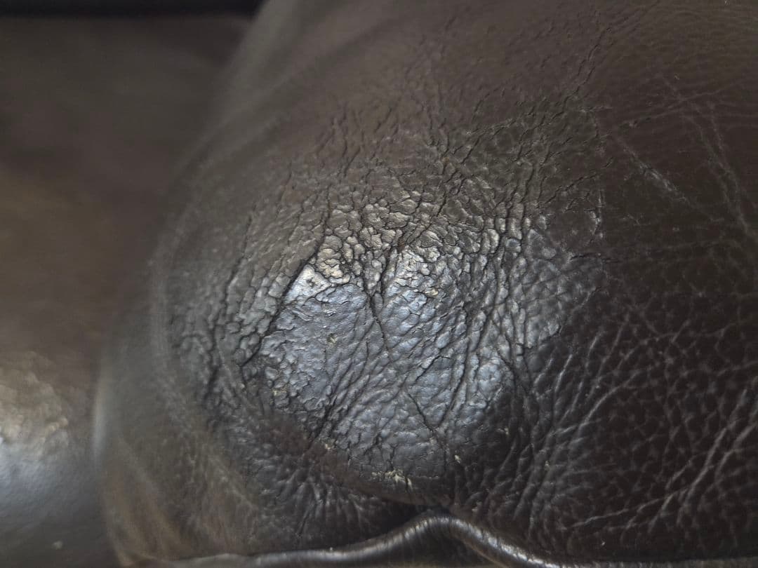 IDC大塚家具 ブラウン レザー ソファ　本皮　横須賀市から