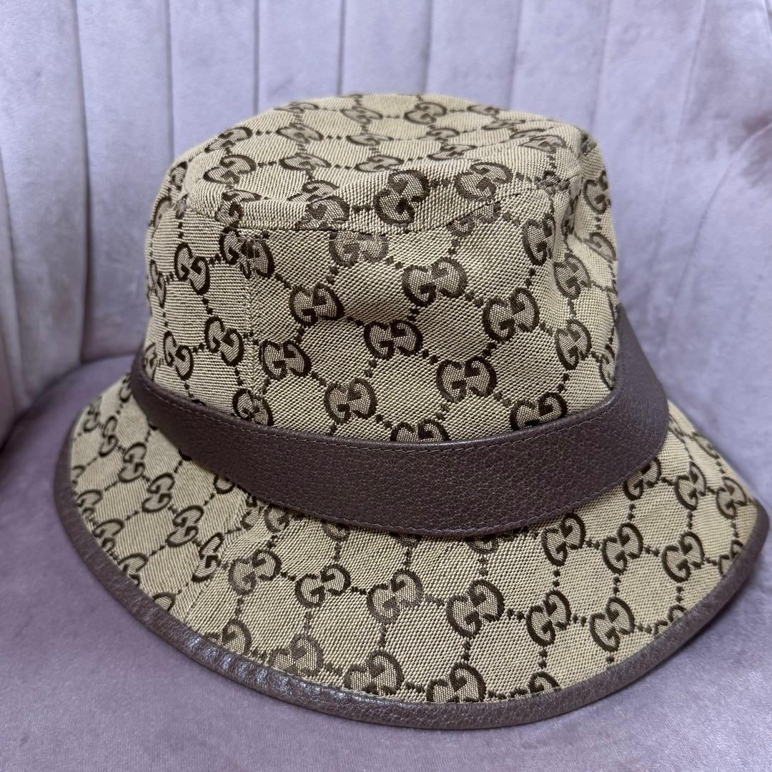 G*r様 GUCCI GGパターン バケットハット　バケハ