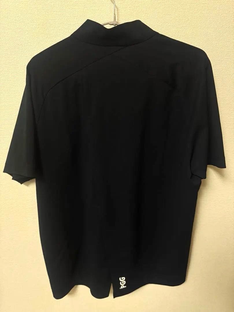 PGG メンズ ゴルフシャツ ネイビー サイズ5