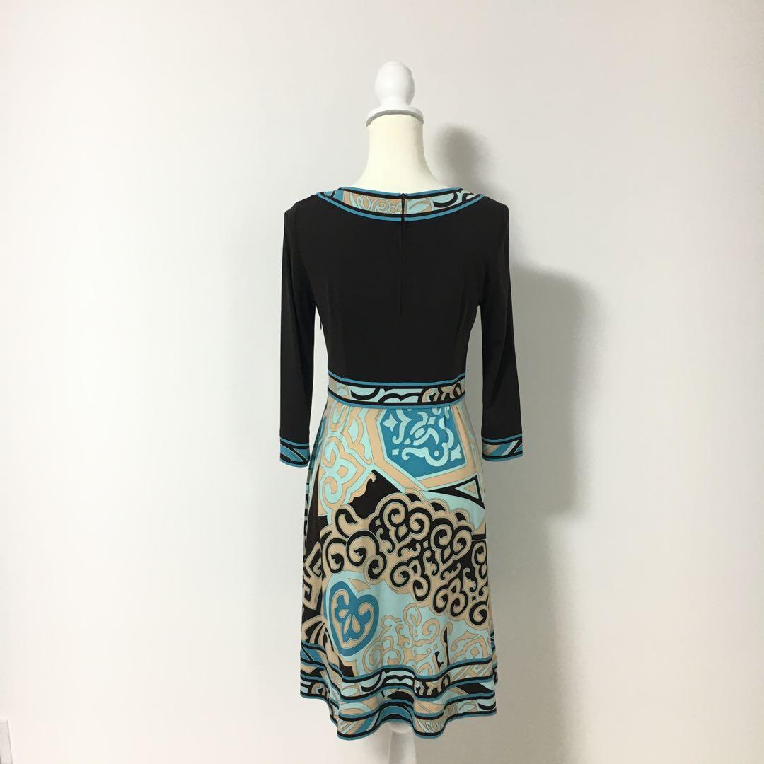 美品　LEONARD レオナール カンカン　ワンピース