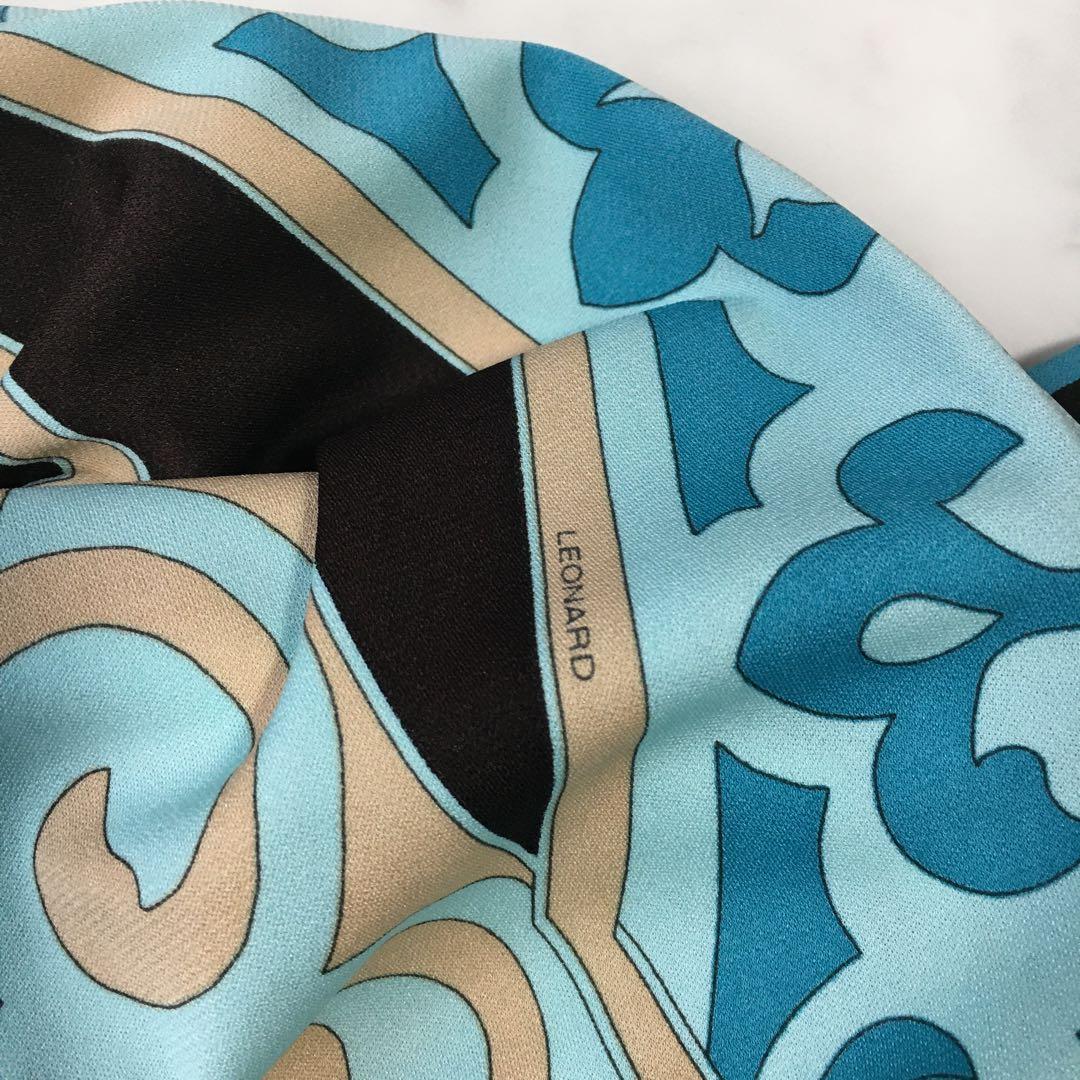 美品　LEONARD レオナール カンカン　ワンピース