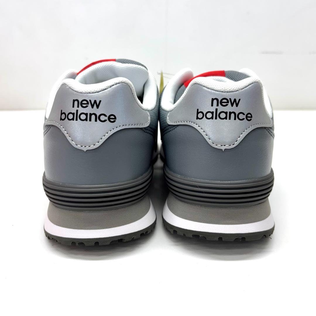 未使用 new balance 安全靴 24㎝ グレー PL-881 箱あり