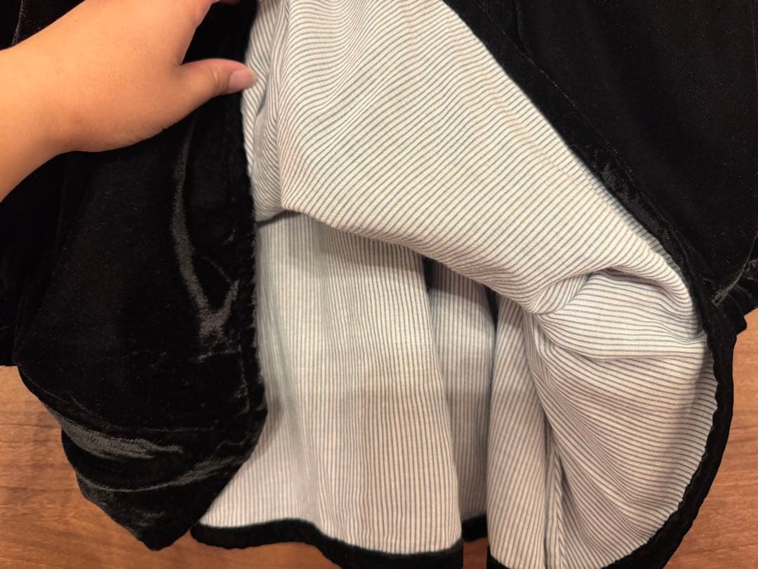 Bonjour diary ボンジュール ベルベット チュニック ワンピース