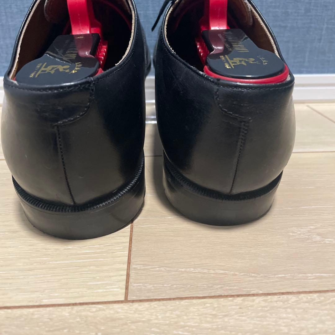 【美品】REGAL リーガル ビジネスシューズ ストレートチップ 25.5cm