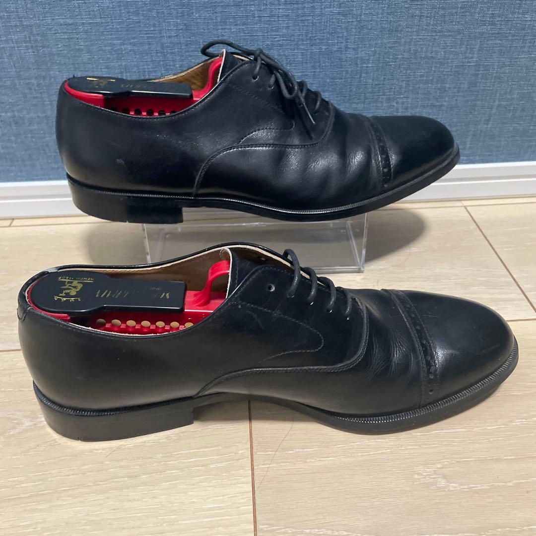 【美品】REGAL リーガル ビジネスシューズ ストレートチップ 25.5cm