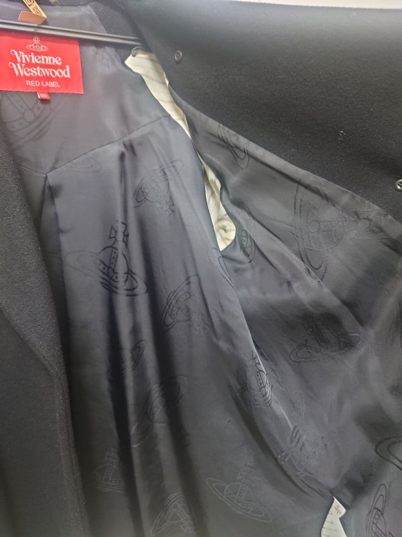 Vivienne Westwood ウールメルトンビッグタックフレアコート