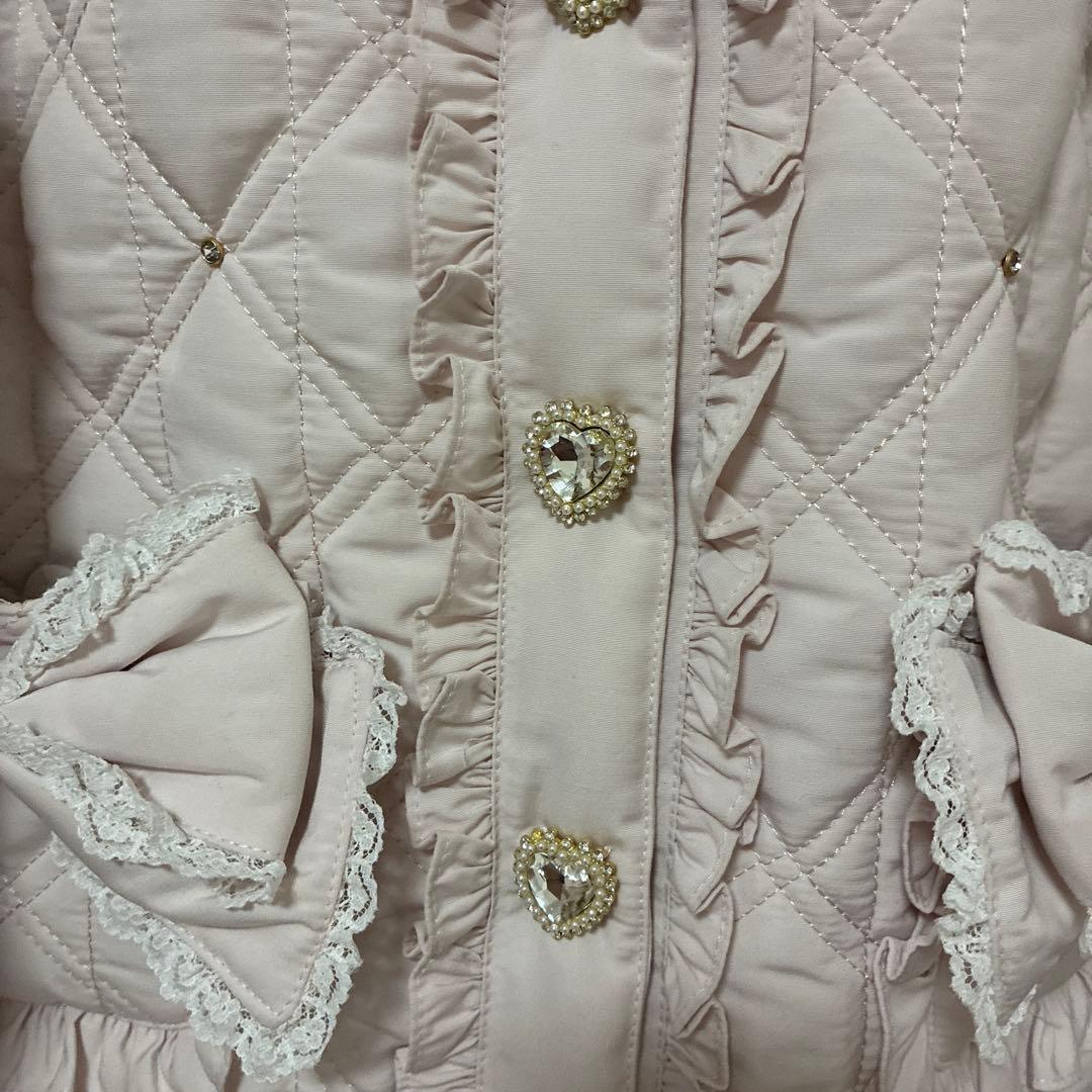 リズリサ LIZ LISA キルティングショートブルゾン　ピンク　完売　姫系