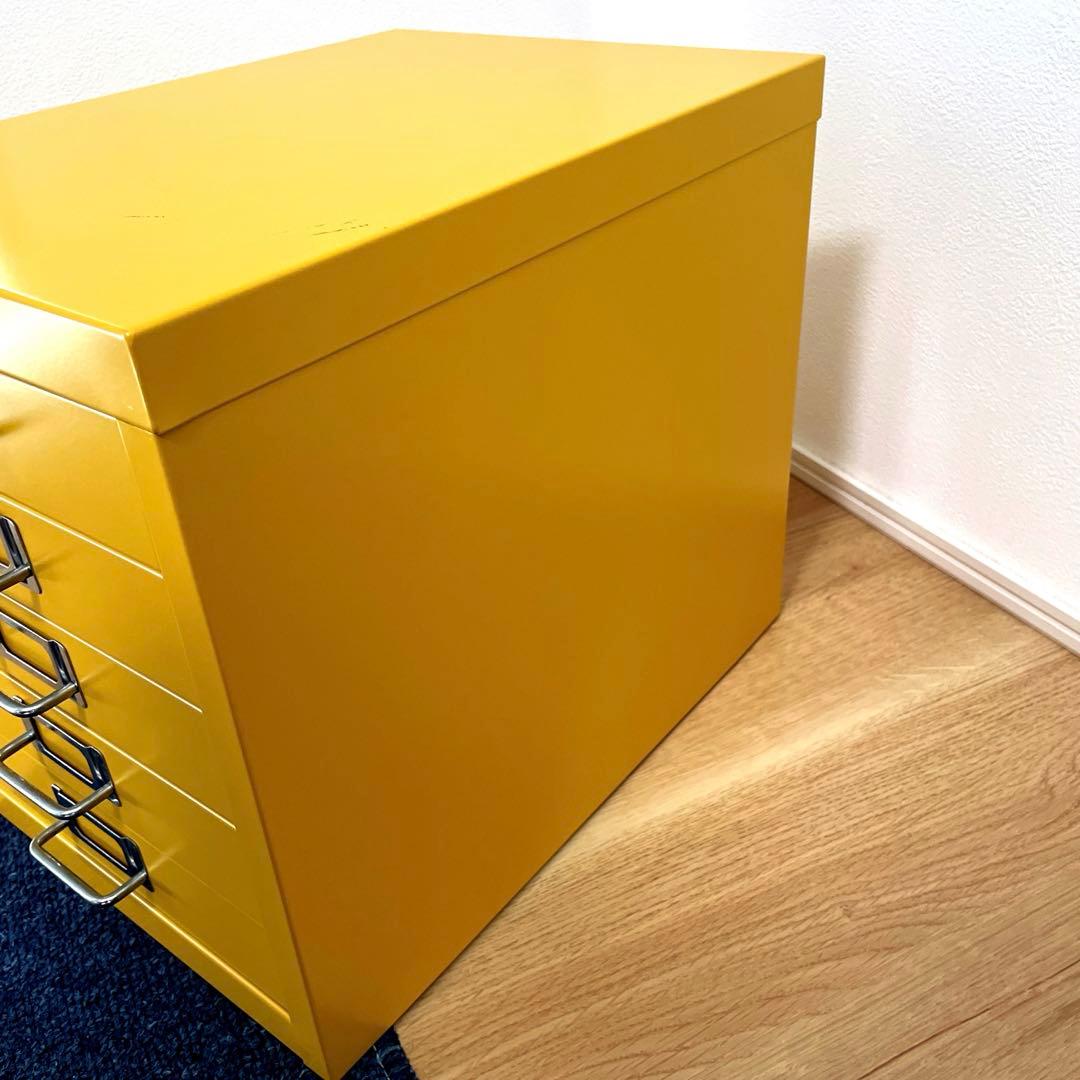 BISLEY ビスレー A4 キャビネット 引き出し 5段　ミモザ