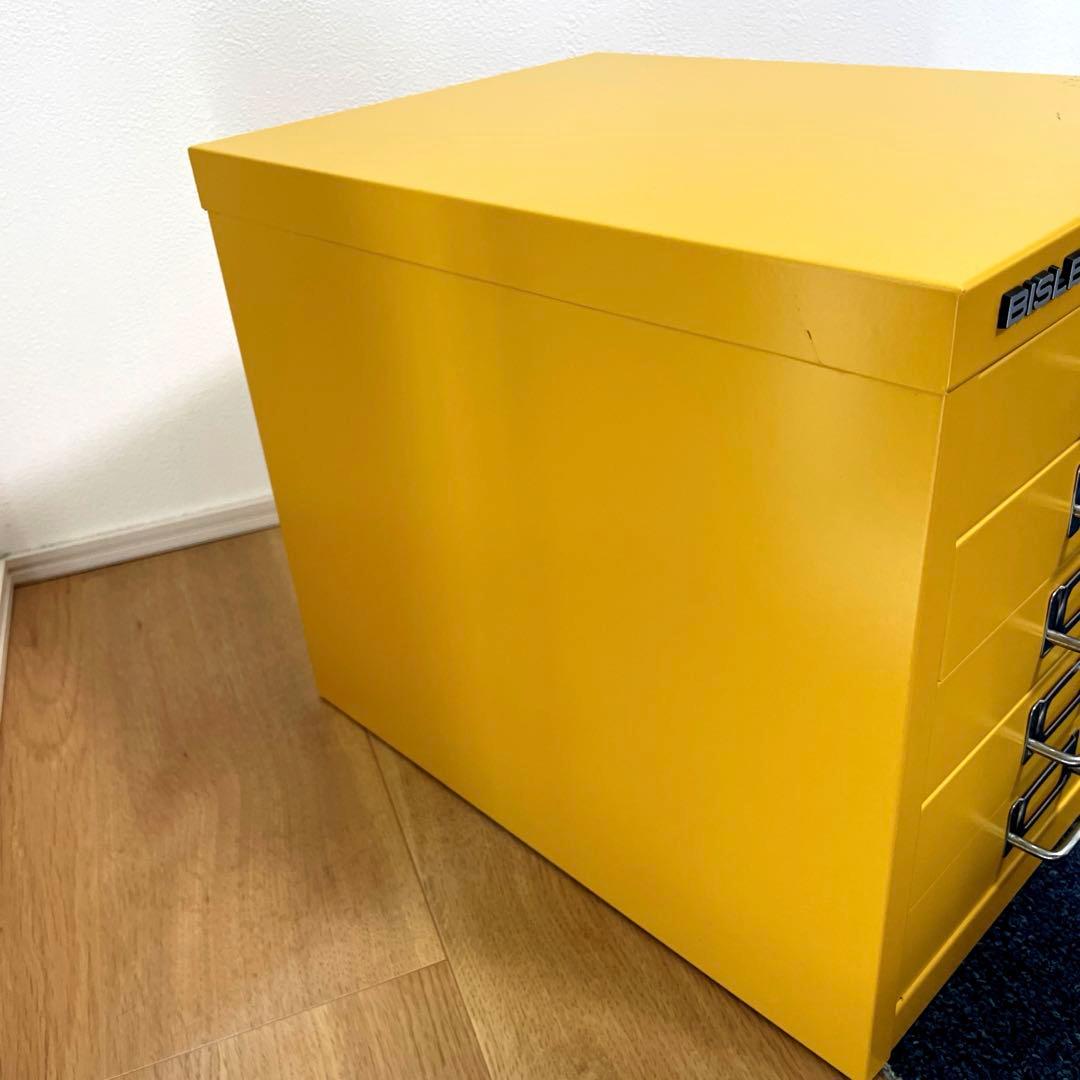 BISLEY ビスレー A4 キャビネット 引き出し 5段　ミモザ