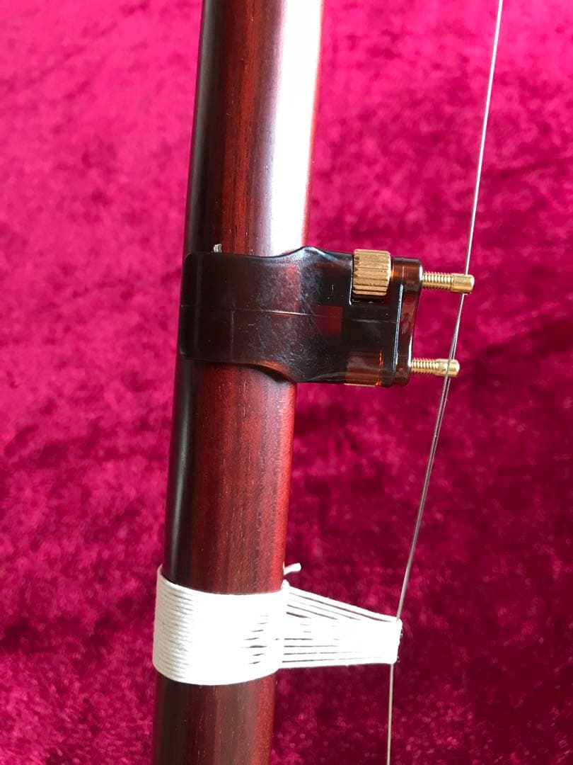 特価・二胡★最上級紫檀★錦蛇皮★古月琴坊・万其興製作★十年保証★一生の宝物